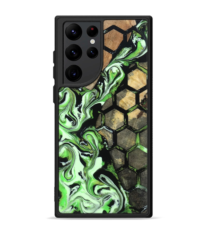 Galaxy S22 Ultra Wood Phone Case - Anya (Pattern, 800788)