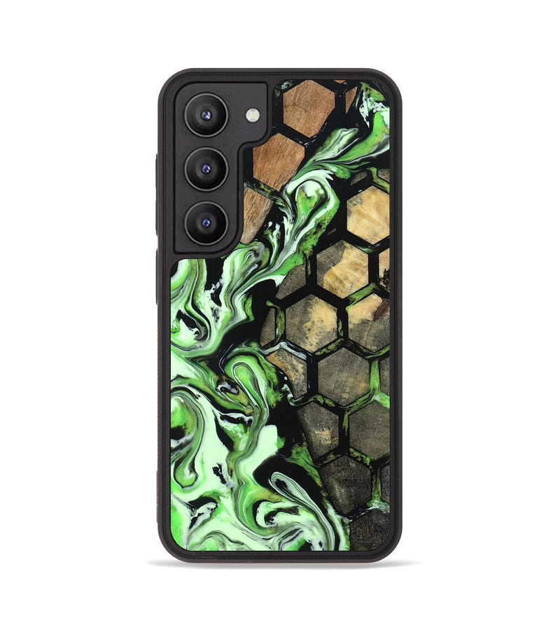 Galaxy S23 Wood Phone Case - Anya (Pattern, 800788)