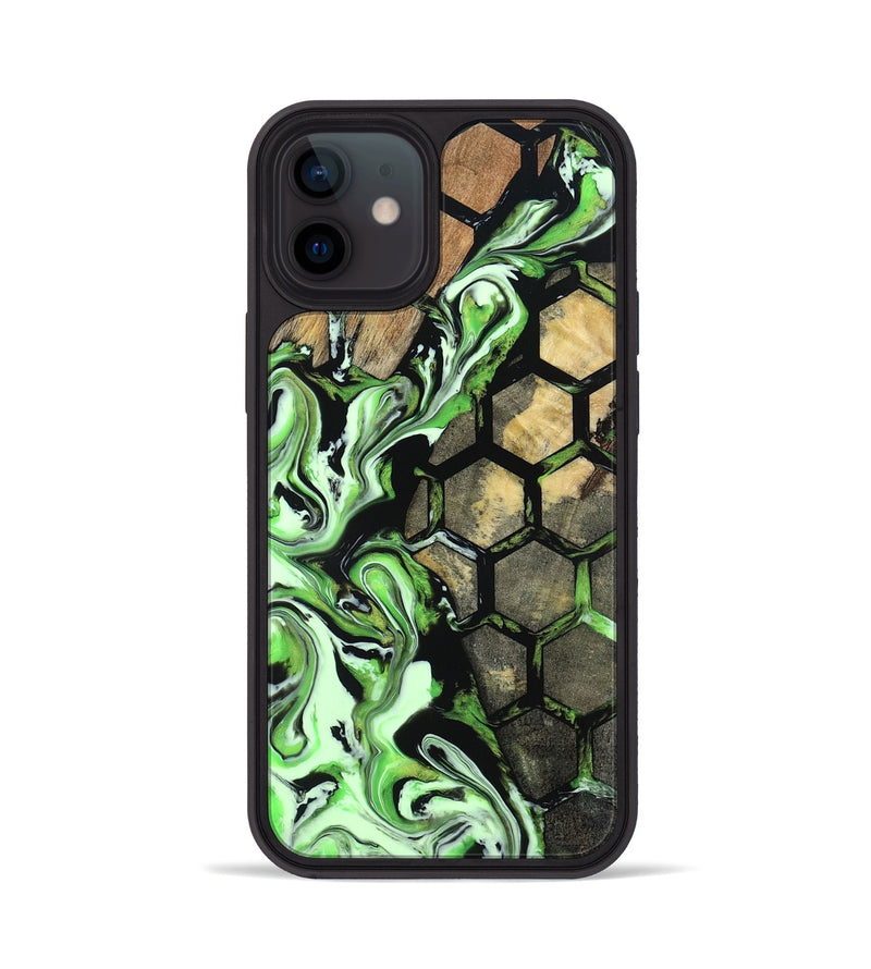 iPhone 12 Wood Phone Case - Anya (Pattern, 800788)