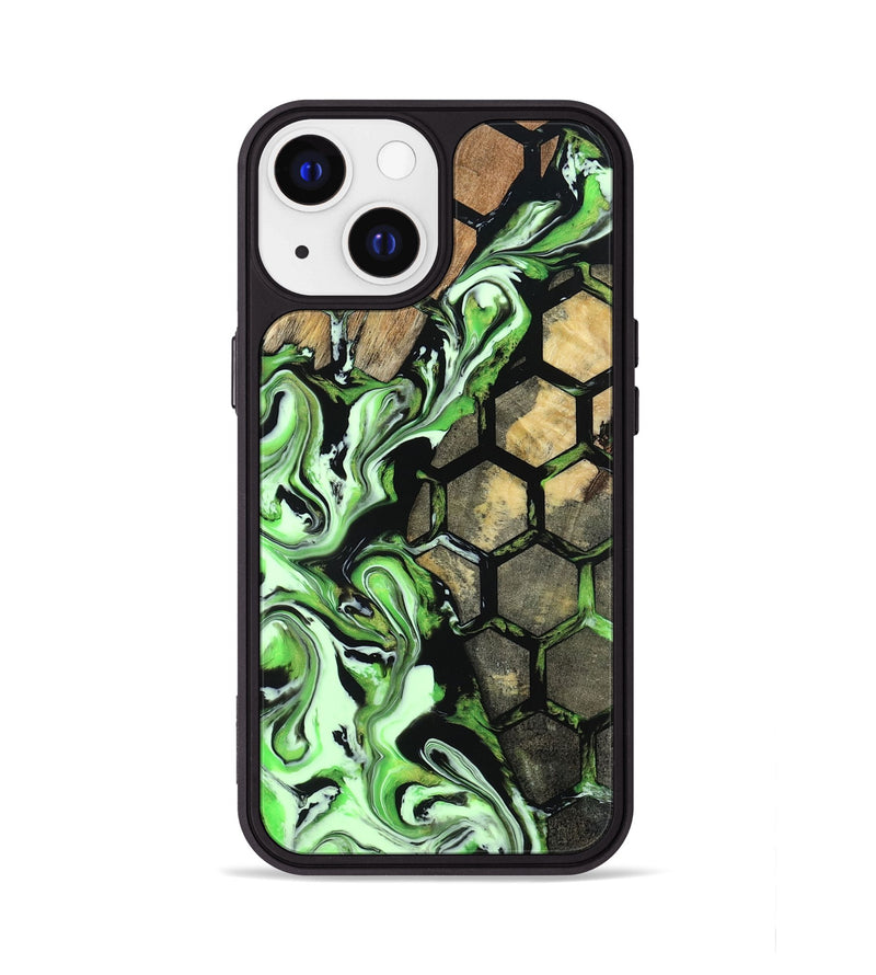 iPhone 13 Wood Phone Case - Anya (Pattern, 800788)