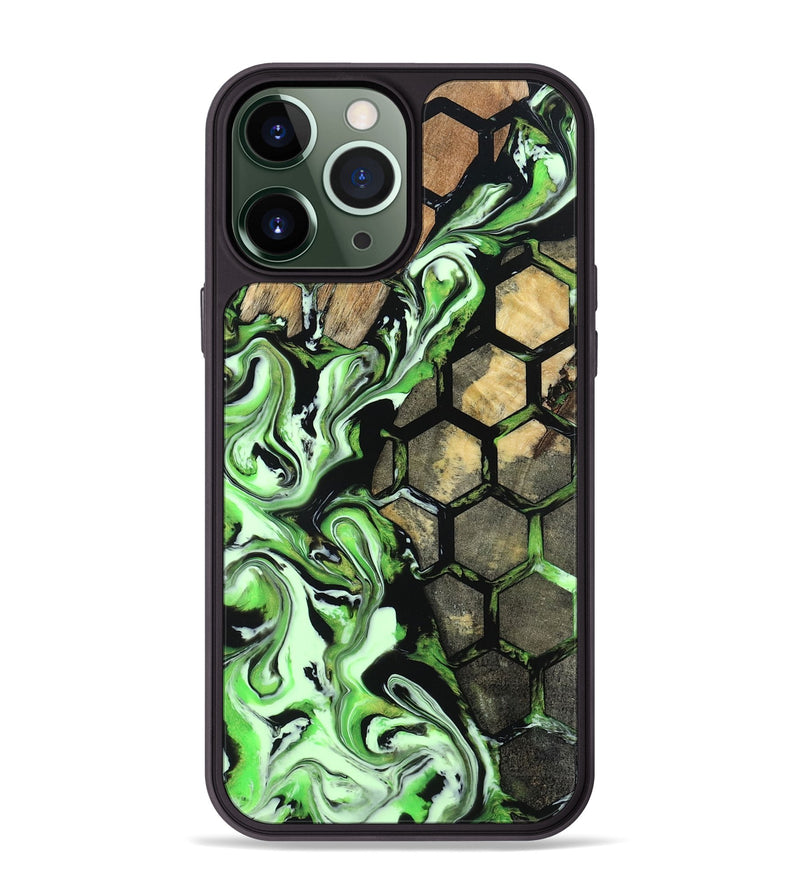 iPhone 13 Pro Max Wood Phone Case - Anya (Pattern, 800788)