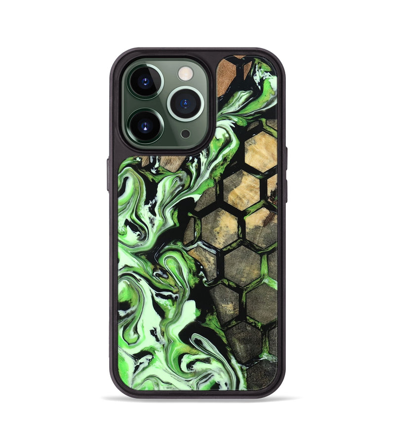 iPhone 13 Pro Wood Phone Case - Anya (Pattern, 800788)