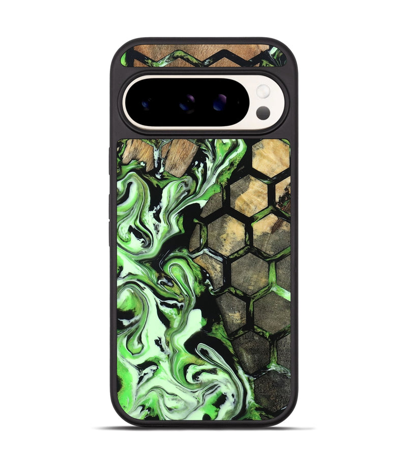 Pixel 9 Wood Phone Case - Anya (Pattern, 800788)