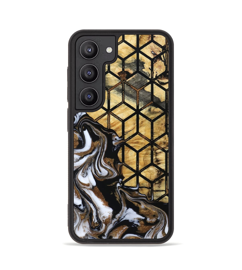 Galaxy S23 Wood Phone Case - Jasmin (Pattern, 800789)