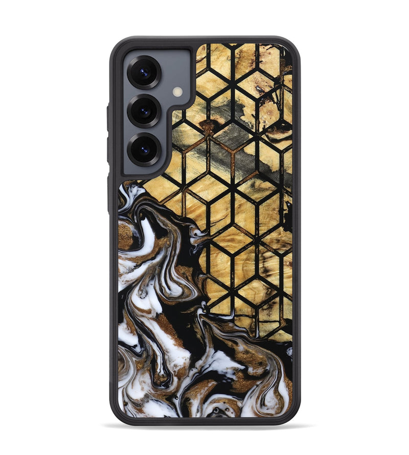 Galaxy S25 Plus Wood Phone Case - Jasmin (Pattern, 800789)