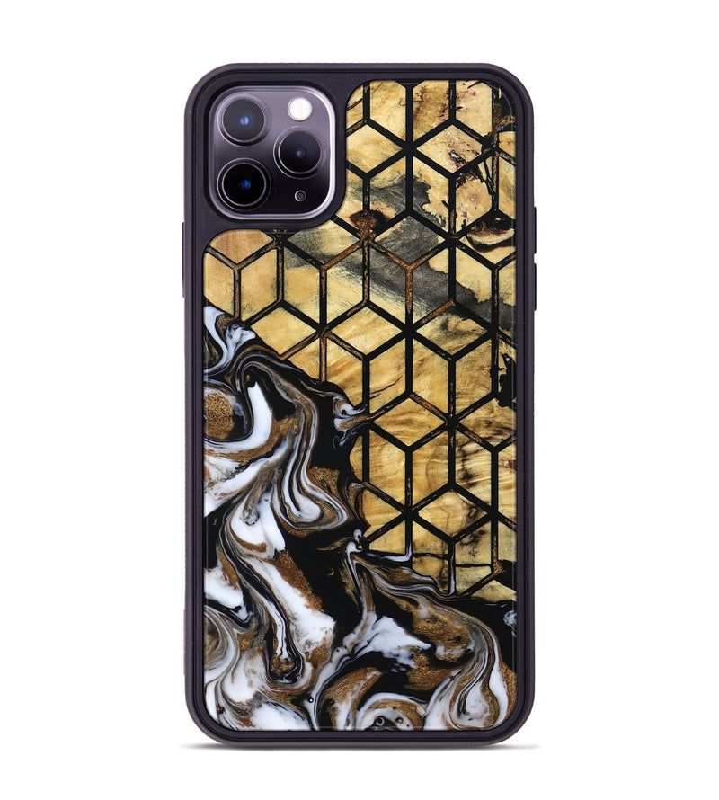 iPhone 11 Pro Max Wood Phone Case - Jasmin (Pattern, 800789)