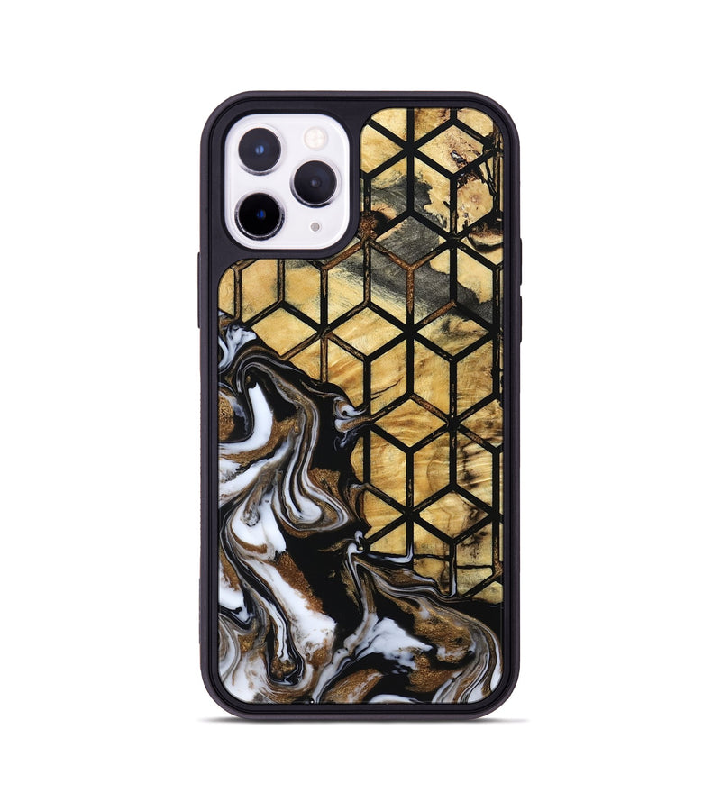 iPhone 11 Pro Wood Phone Case - Jasmin (Pattern, 800789)