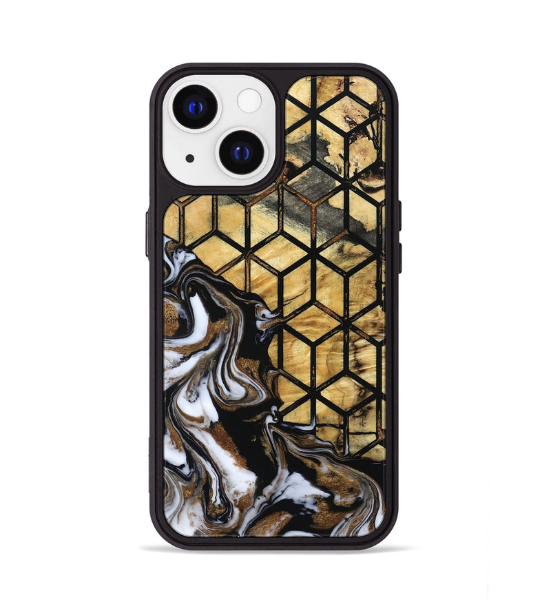iPhone 13 Wood Phone Case - Jasmin (Pattern, 800789)