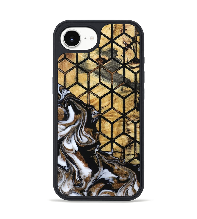 iPhone 16e Wood Phone Case - Jasmin (Pattern, 800789)