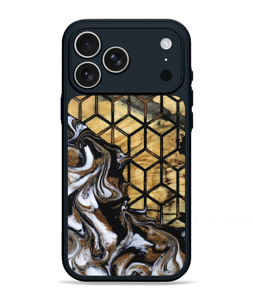 iPhone 17 Pro Max Wood Phone Case - Jasmin (Pattern, 800789)