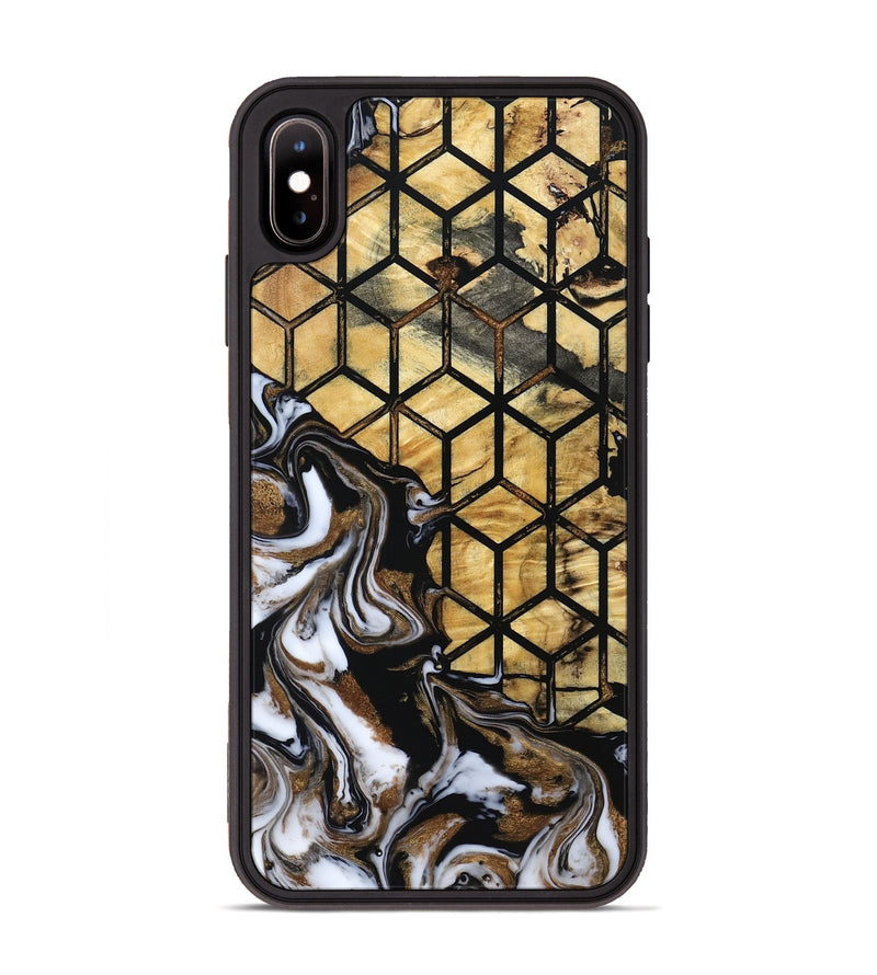 iPhone Xs Max Wood Phone Case - Jasmin (Pattern, 800789)