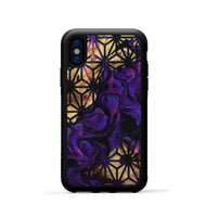 iPhone Xs Wood Phone Case - Trey (Pattern, 800790)