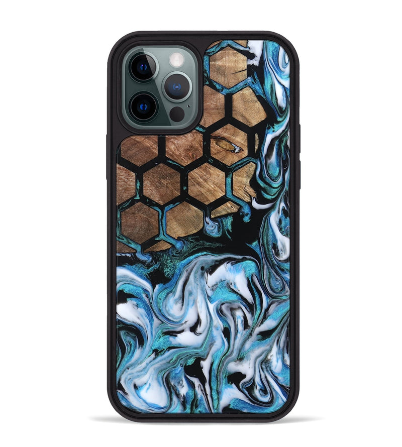 iPhone 12 Pro Max Wood Phone Case - Maliyah (Pattern, 800791)