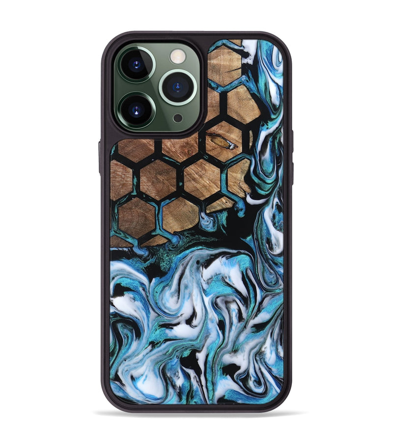 iPhone 13 Pro Max Wood Phone Case - Maliyah (Pattern, 800791)