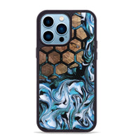 iPhone 14 Pro Max Wood Phone Case - Maliyah (Pattern, 800791)