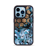 iPhone 14 Pro Wood Phone Case - Maliyah (Pattern, 800791)