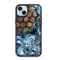 iPhone 15 Plus Wood Phone Case - Maliyah (Pattern, 800791)