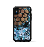 iPhone Xs Wood Phone Case - Maliyah (Pattern, 800791)