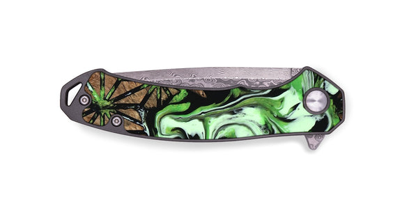 EDC Wood Pocket Knife - Alesha (Pattern, 800792)