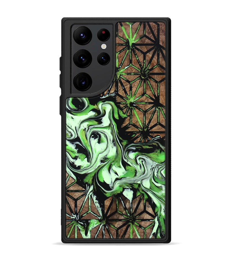Galaxy S22 Ultra Wood Phone Case - Alesha (Pattern, 800792)
