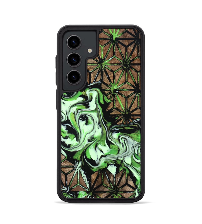 Galaxy S24 Wood Phone Case - Alesha (Pattern, 800792)