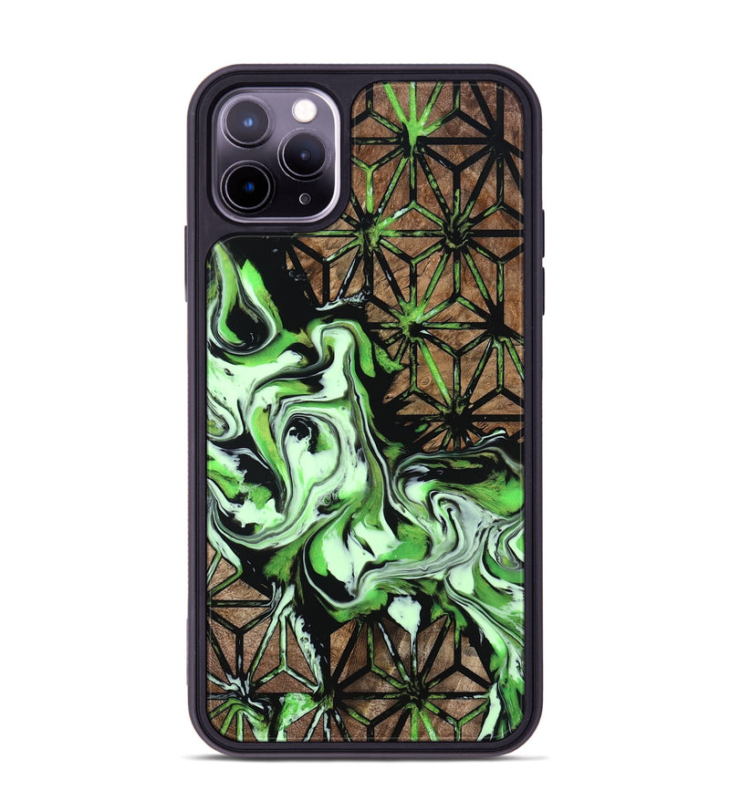 iPhone 11 Pro Max Wood Phone Case - Alesha (Pattern, 800792)