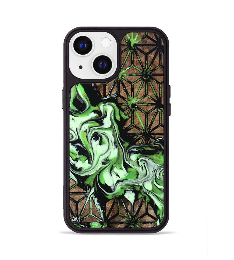 iPhone 13 Wood Phone Case - Alesha (Pattern, 800792)