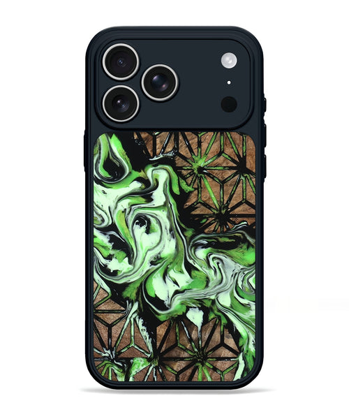 iPhone 17 Pro Max Wood Phone Case - Alesha (Pattern, 800792)