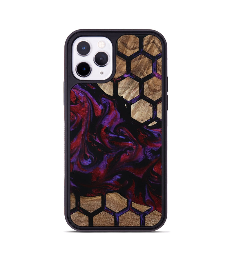 iPhone 11 Pro Wood Phone Case - Cathryn (Pattern, 800793)