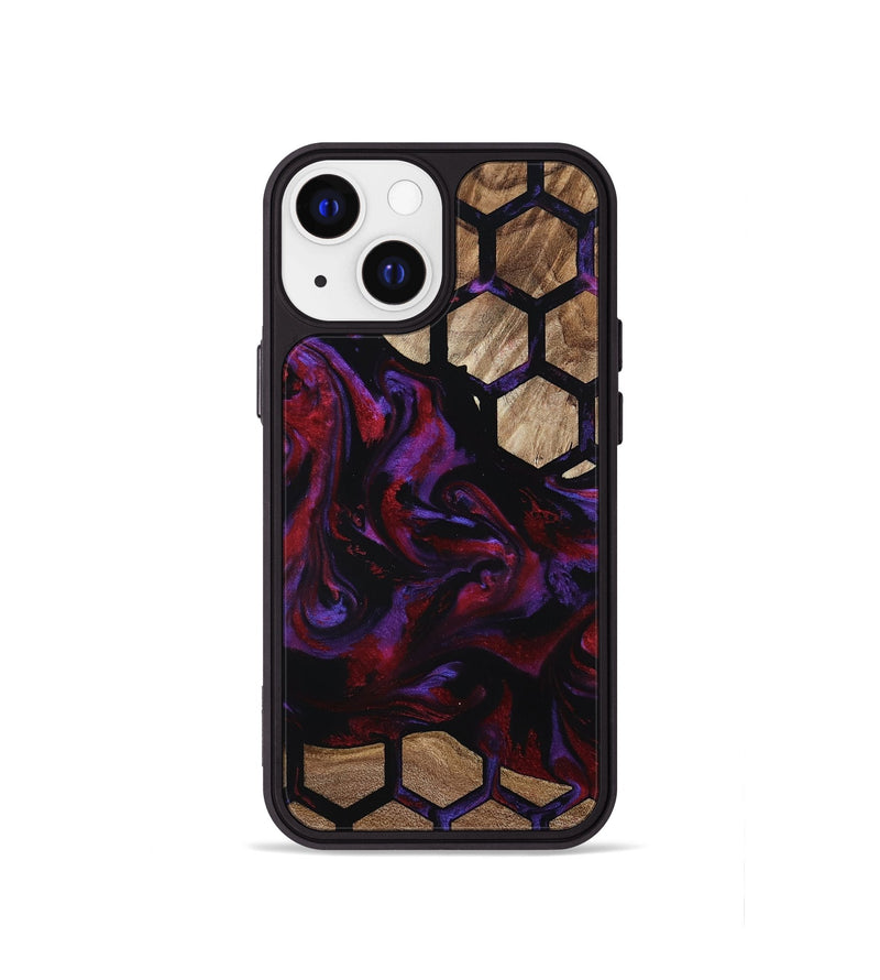 iPhone 13 mini Wood Phone Case - Cathryn (Pattern, 800793)
