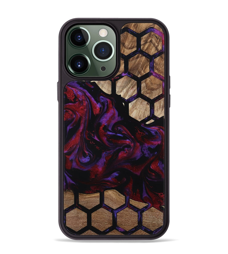 iPhone 13 Pro Max Wood Phone Case - Cathryn (Pattern, 800793)