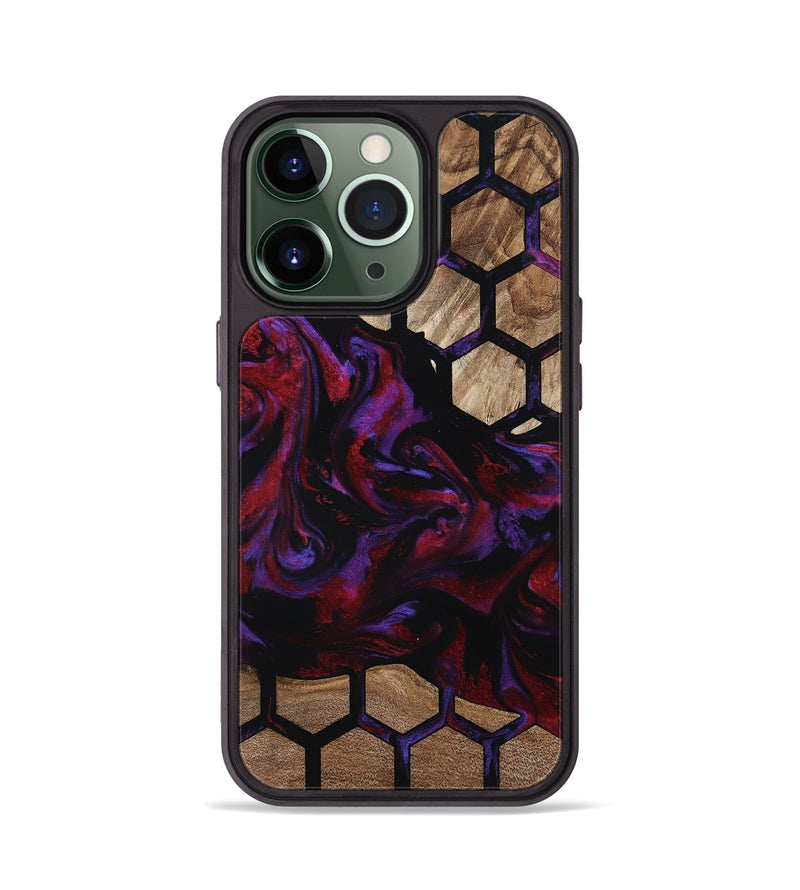 iPhone 13 Pro Wood Phone Case - Cathryn (Pattern, 800793)