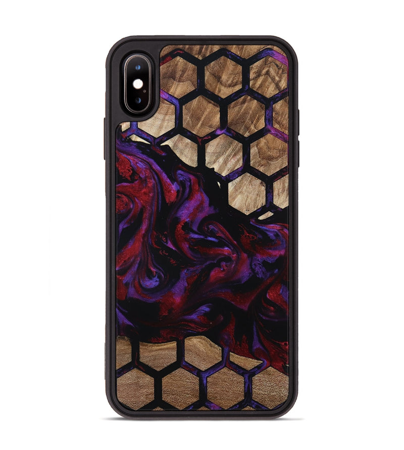 iPhone Xs Max Wood Phone Case - Cathryn (Pattern, 800793)