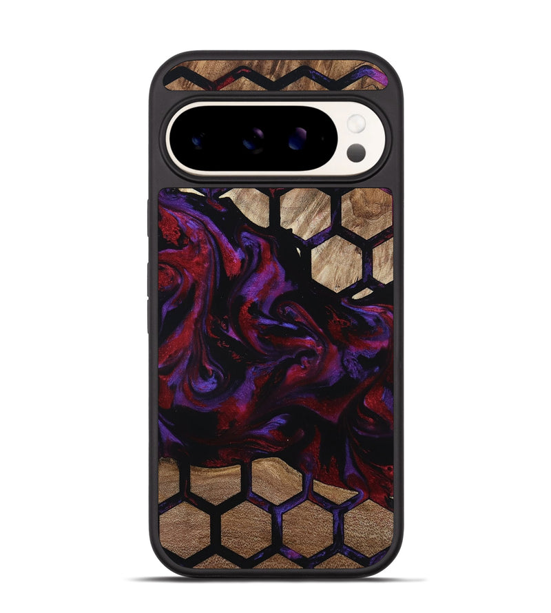 Pixel 9 Wood Phone Case - Cathryn (Pattern, 800793)