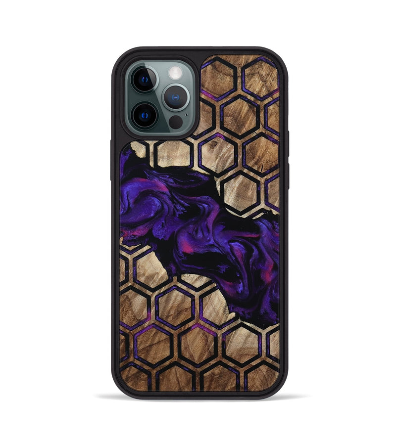 iPhone 12 Pro Wood Phone Case - Ashtyn (Pattern, 800795)