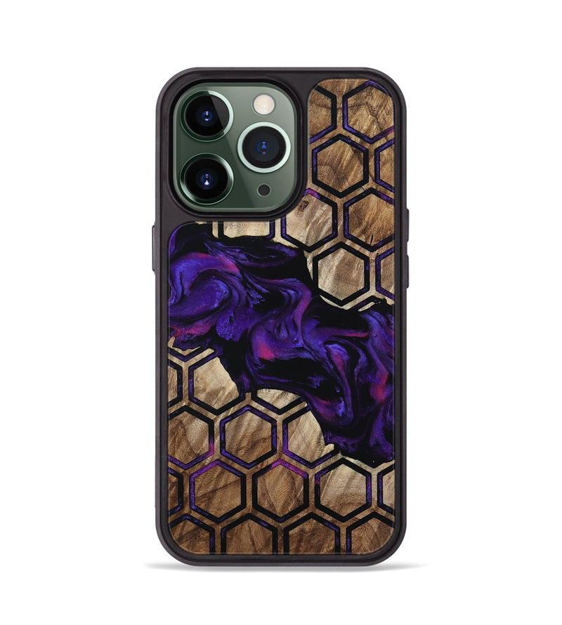 iPhone 13 Pro Wood Phone Case - Ashtyn (Pattern, 800795)