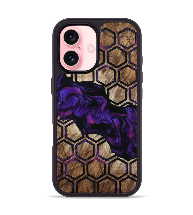 iPhone 16 Wood Phone Case - Ashtyn (Pattern, 800795)
