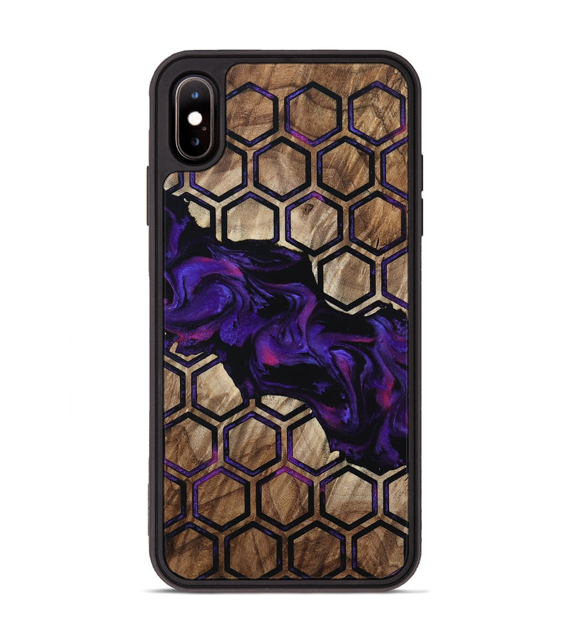 iPhone Xs Max Wood Phone Case - Ashtyn (Pattern, 800795)