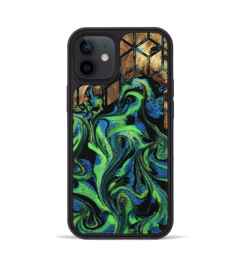 iPhone 12 Wood Phone Case - Millard (Pattern, 800796)