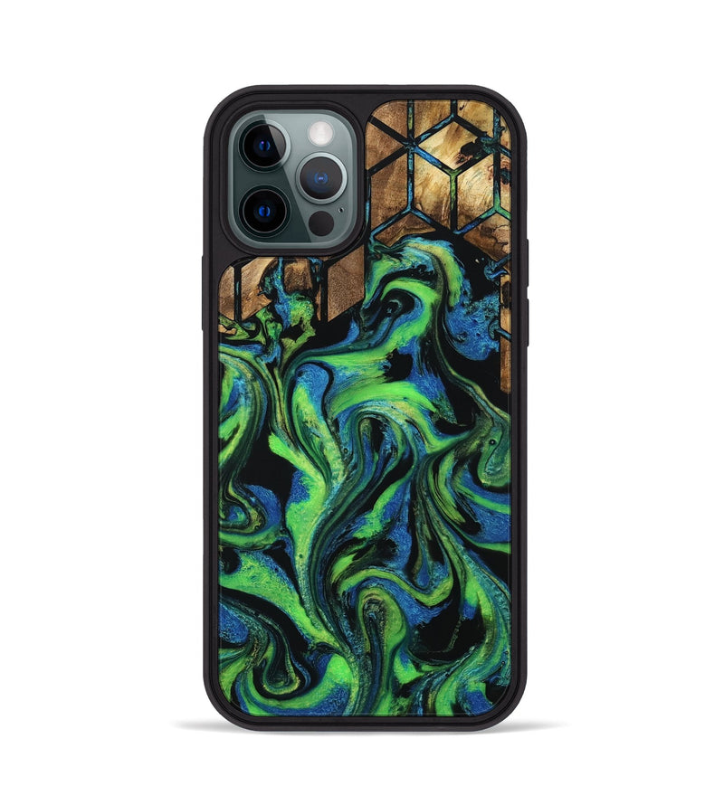iPhone 12 Pro Wood Phone Case - Millard (Pattern, 800796)