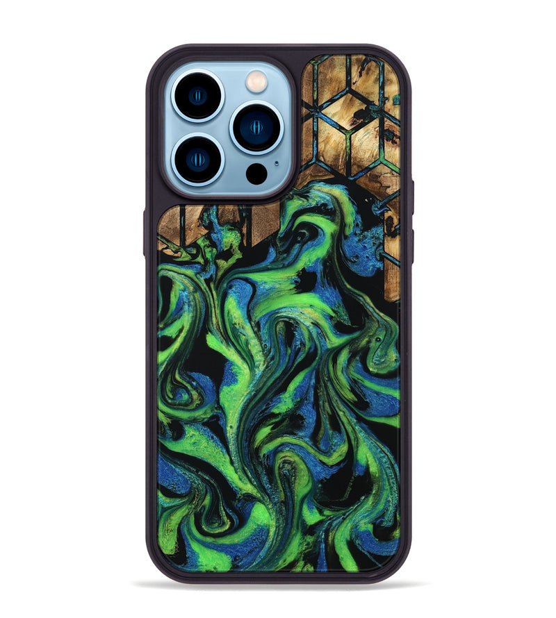 iPhone 14 Pro Max Wood Phone Case - Millard (Pattern, 800796)