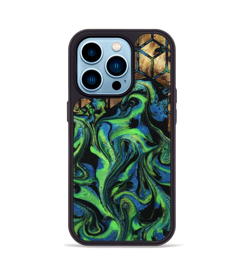 iPhone 14 Pro Wood Phone Case - Millard (Pattern, 800796)