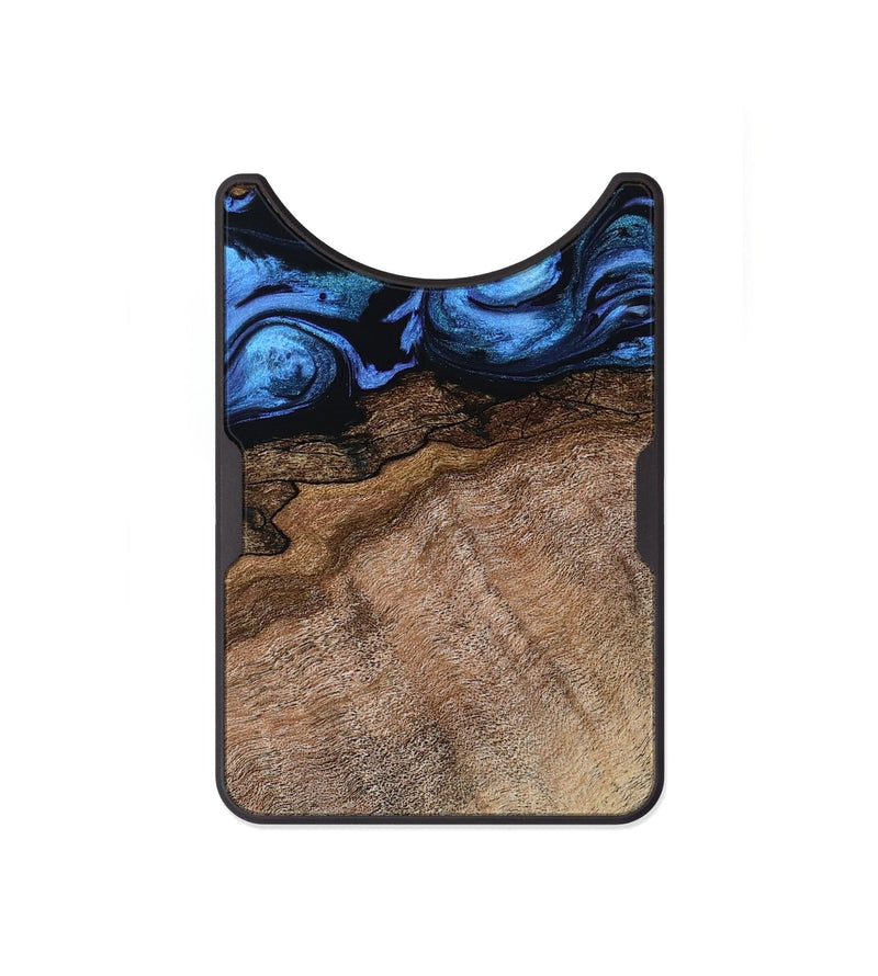 Alloy Wood Wallet - Abel (Blue, 800803)