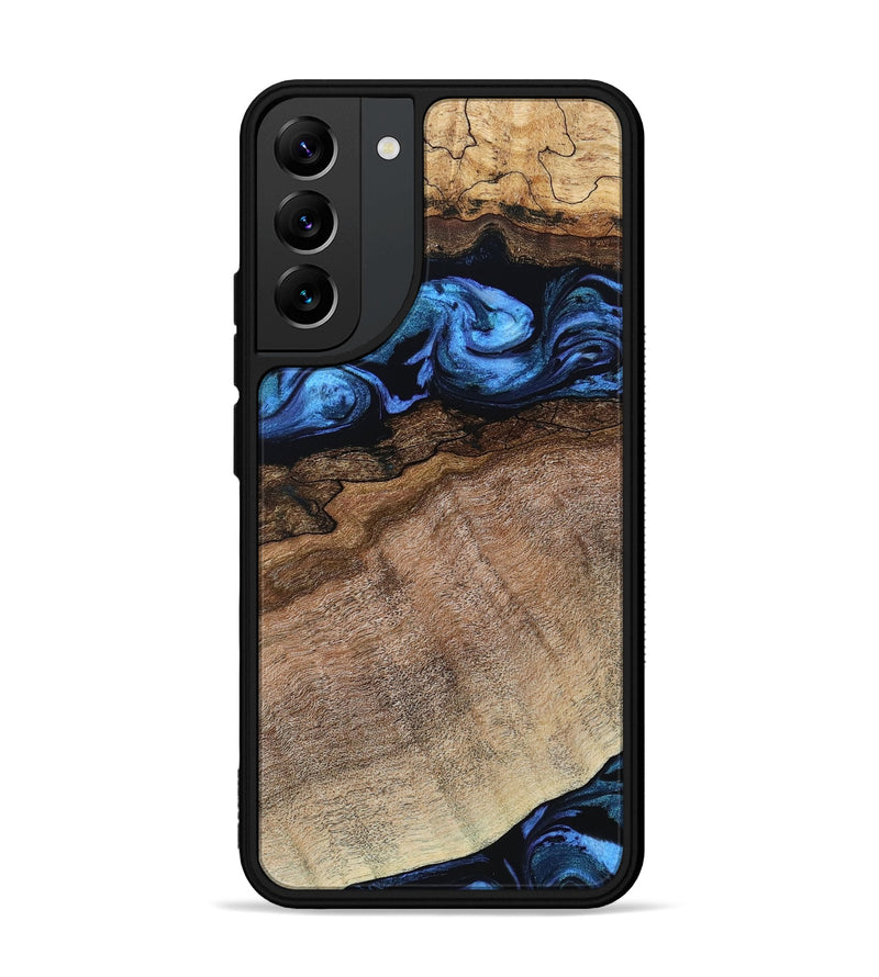 Galaxy S22 Plus Wood Phone Case - Abel (Blue, 800803)