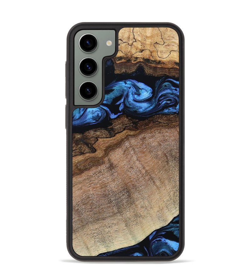 Galaxy S23 Plus Wood Phone Case - Abel (Blue, 800803)