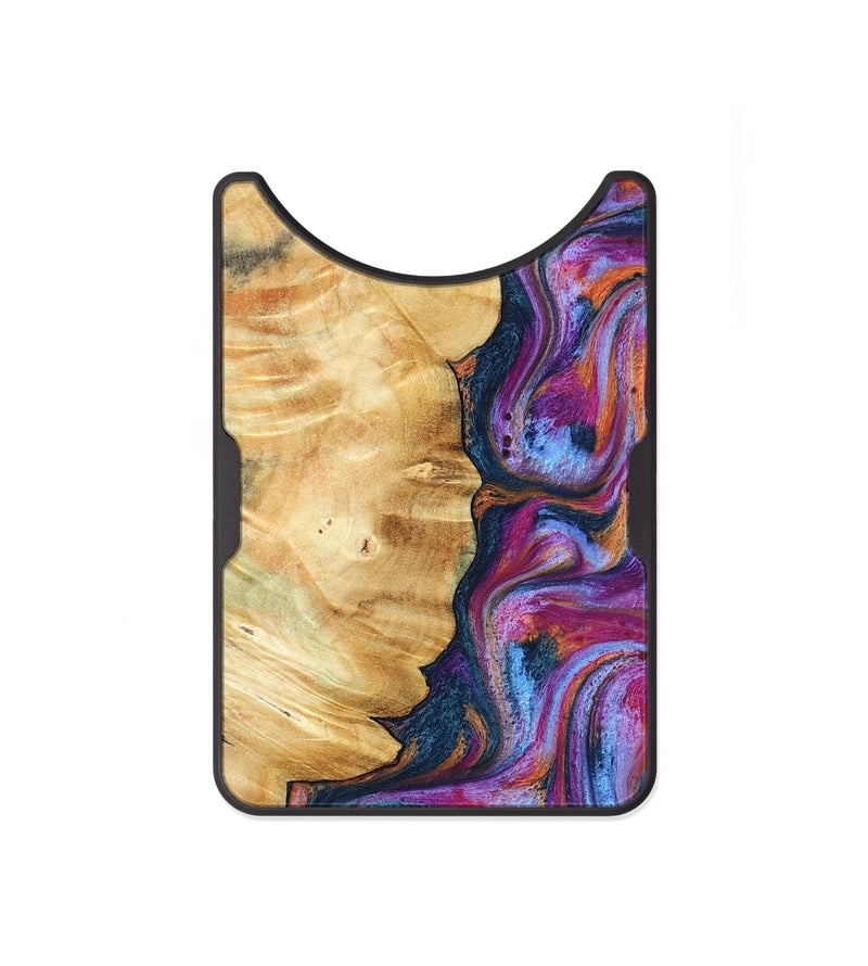 Alloy Wood Wallet - Marisol (Blue, 800807)