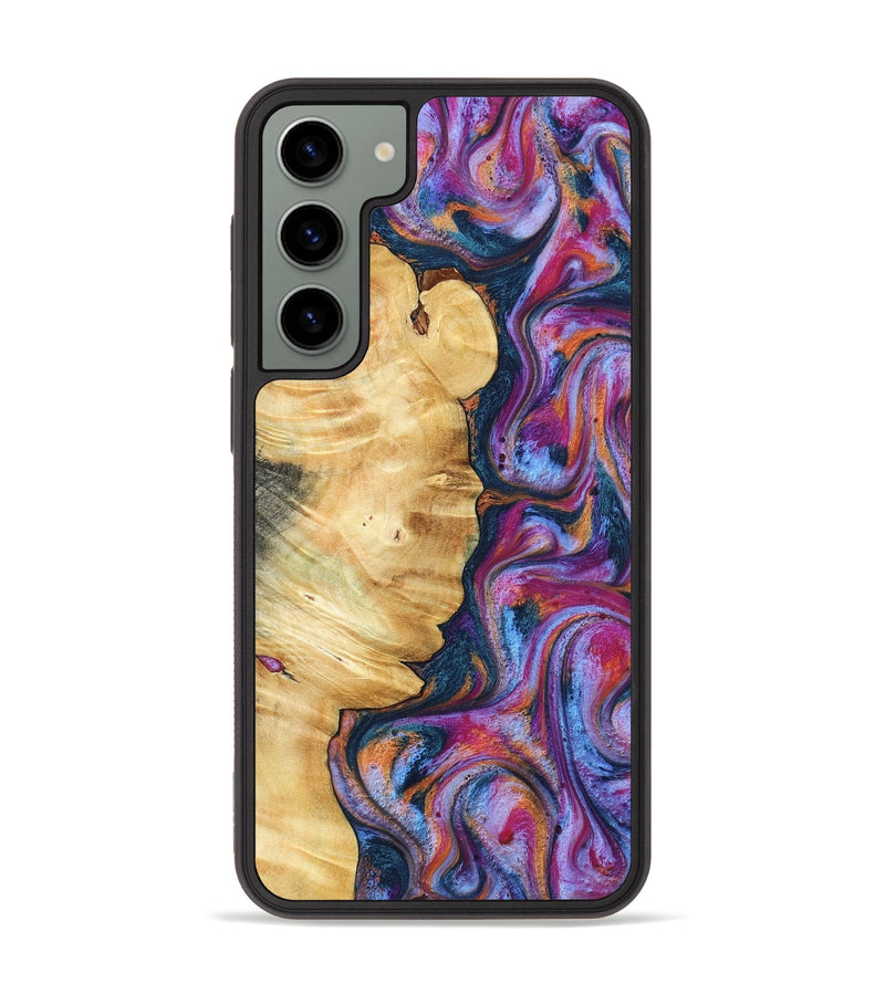 Galaxy S23 Plus Wood Phone Case - Marisol (Blue, 800807)