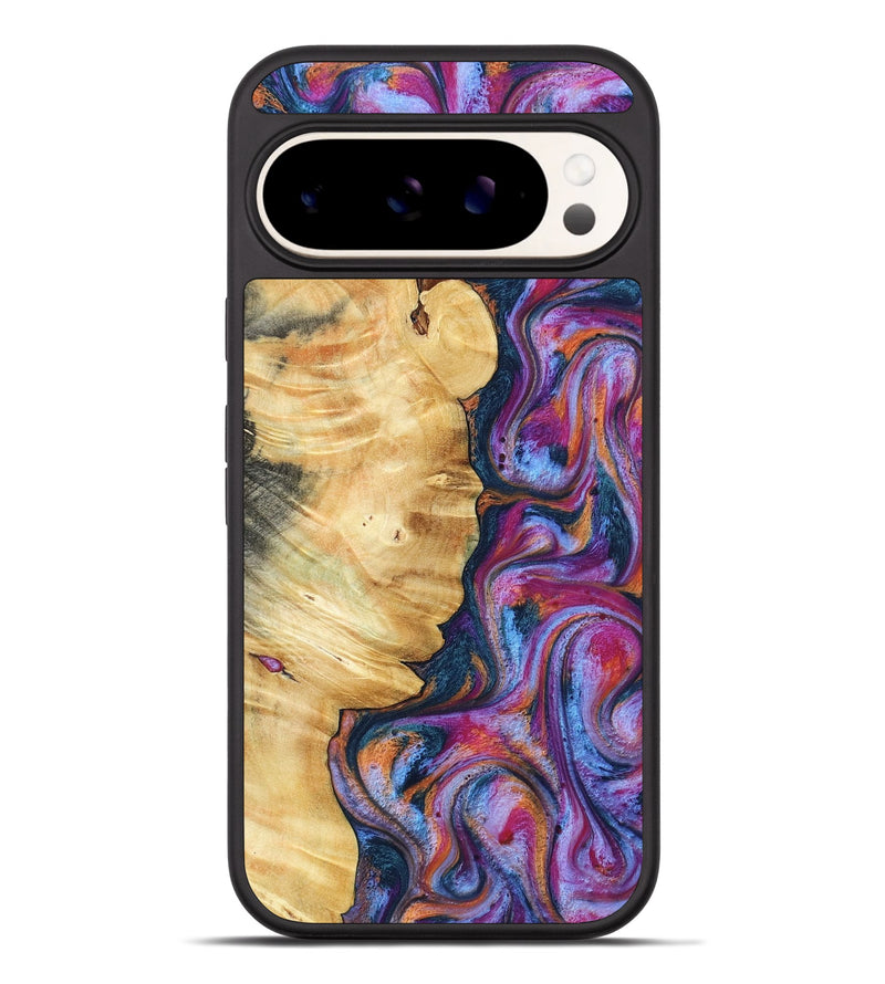 Pixel 9 Pro XL Wood Phone Case - Marisol (Blue, 800807)