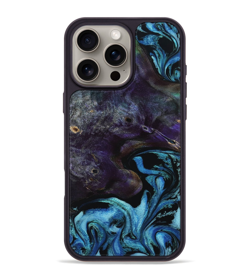 iPhone 16 Pro Max Wood Phone Case - Haywood (Ombre, 800808)