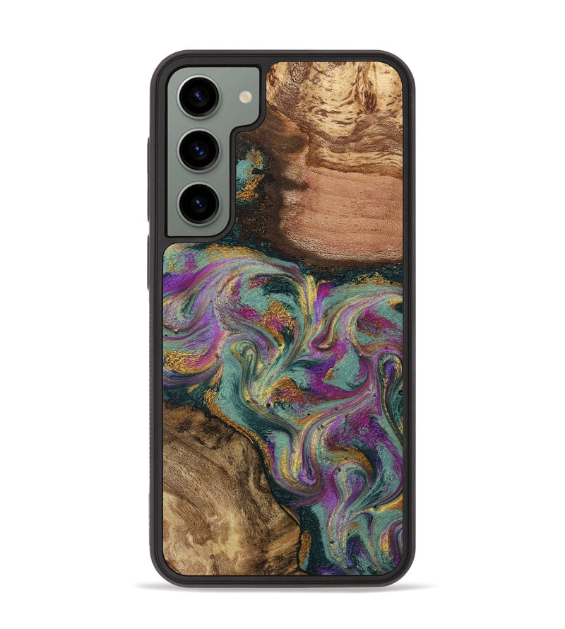 Galaxy S23 Plus Wood Phone Case - Dayna (Green, 800814)